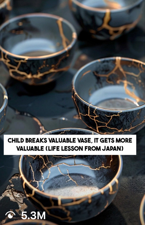 Video: child breaks a valuable vase, a life lesson from Japan, 5.3 million views
