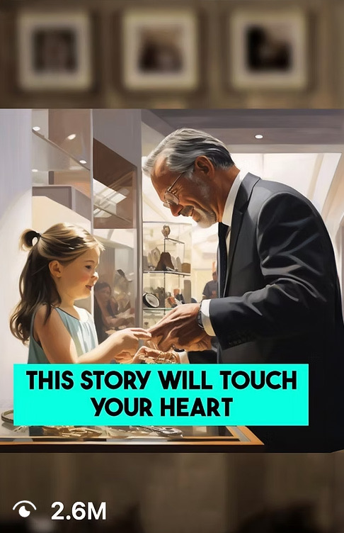 Video: this story will touch your heart, 2.6 million views